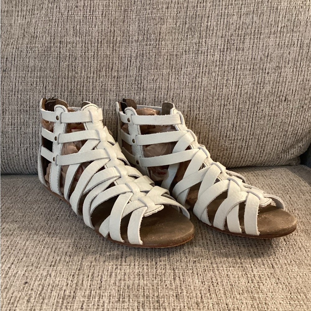 Caterpillar Off-White Gladiator Sandals
